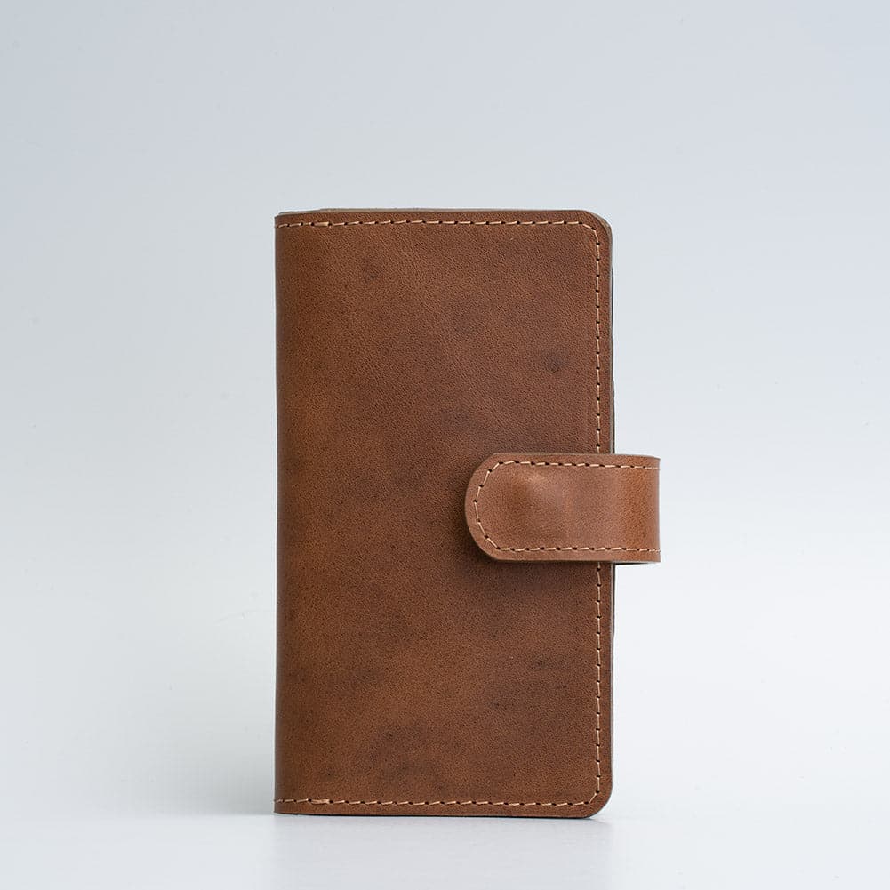 Leather Folio Wallet for iPhone 12 Series with MagSafe on magnet