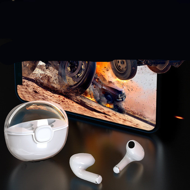 Kabelloser In-Ear-Kopfhörer mit Kapsel-Design und coolem Farbverlauf