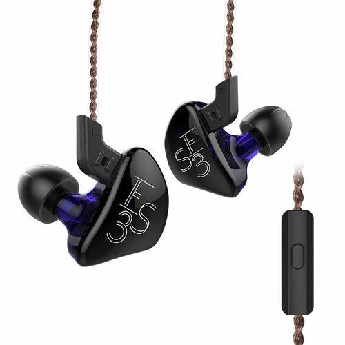 In-Ear-Subwoofer aus Eisen mit kabelgebundenen Kopfhörern