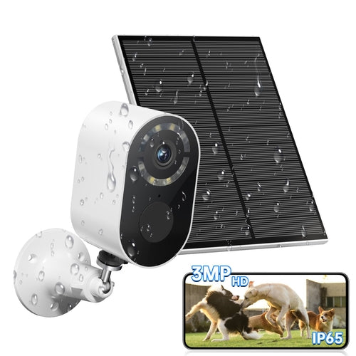 Solar Battery Security Camera Wireless Wifi CCTV Solar Powered Camera