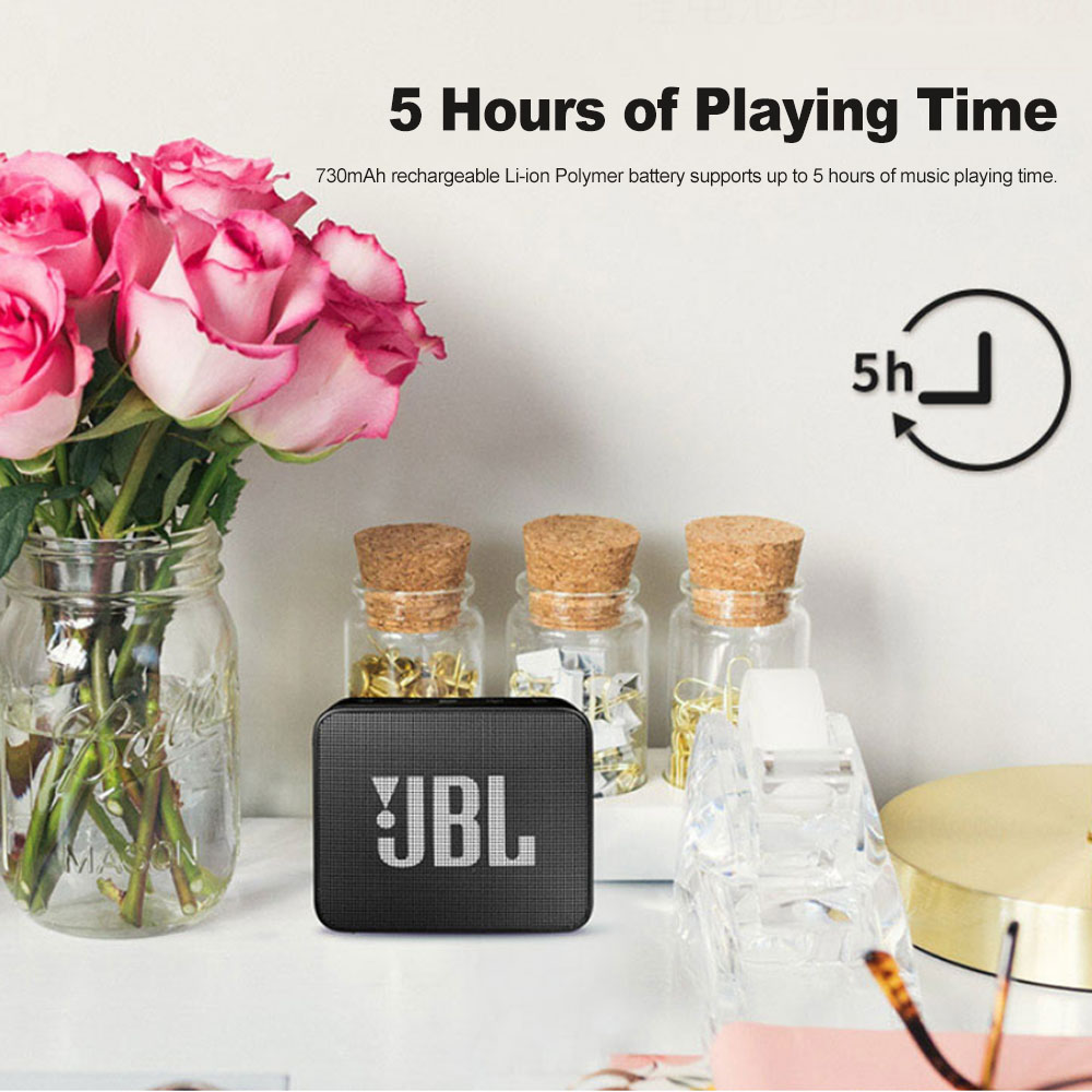 IPX7 Wasserdichter JBL GO 2 Kabelloser Bluetooth Lautsprecher für Outdoor
