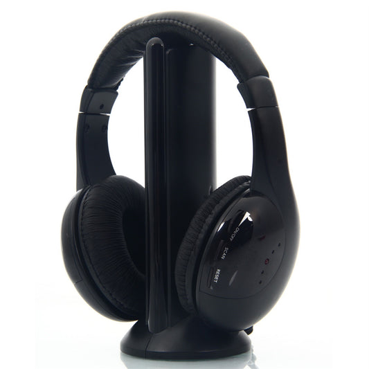 5-in-1 Funkkopfhörer für MP3, PC, TV