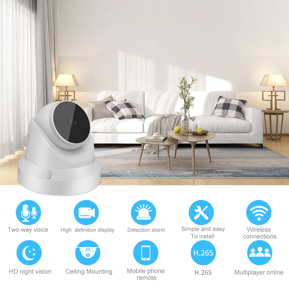 Cámara IP WiFi Vigilabebés Cámara de seguridad para el hogar