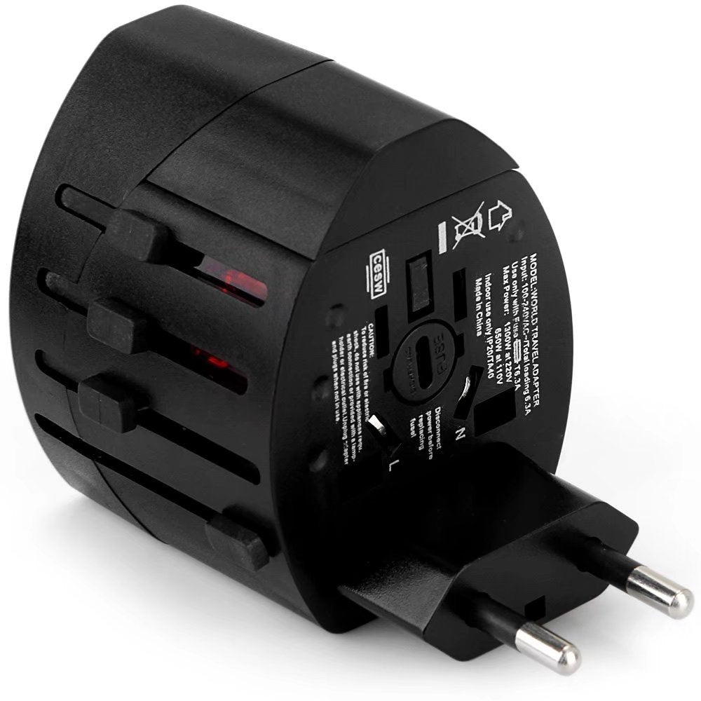All in One International EU / AU / UK / US Plug