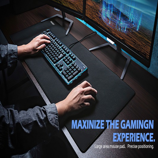 Wasserdichte Computer-Tastaturmatte, extragroßes Gaming-Mauspad