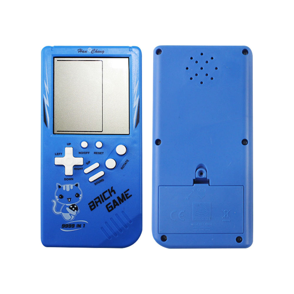 Retro Kindheit Tetris Handheld-Spieler Gelb
