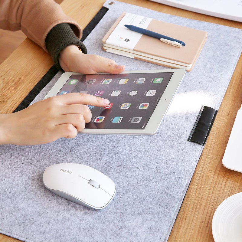 Locking Edge Felt Desk Mat
