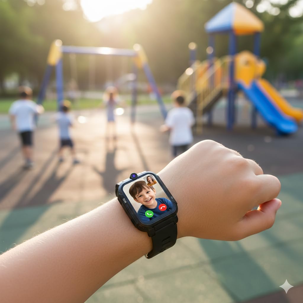 4G Kids Smartwatch Android with GPS Camera Sim Card for Boys Girls
