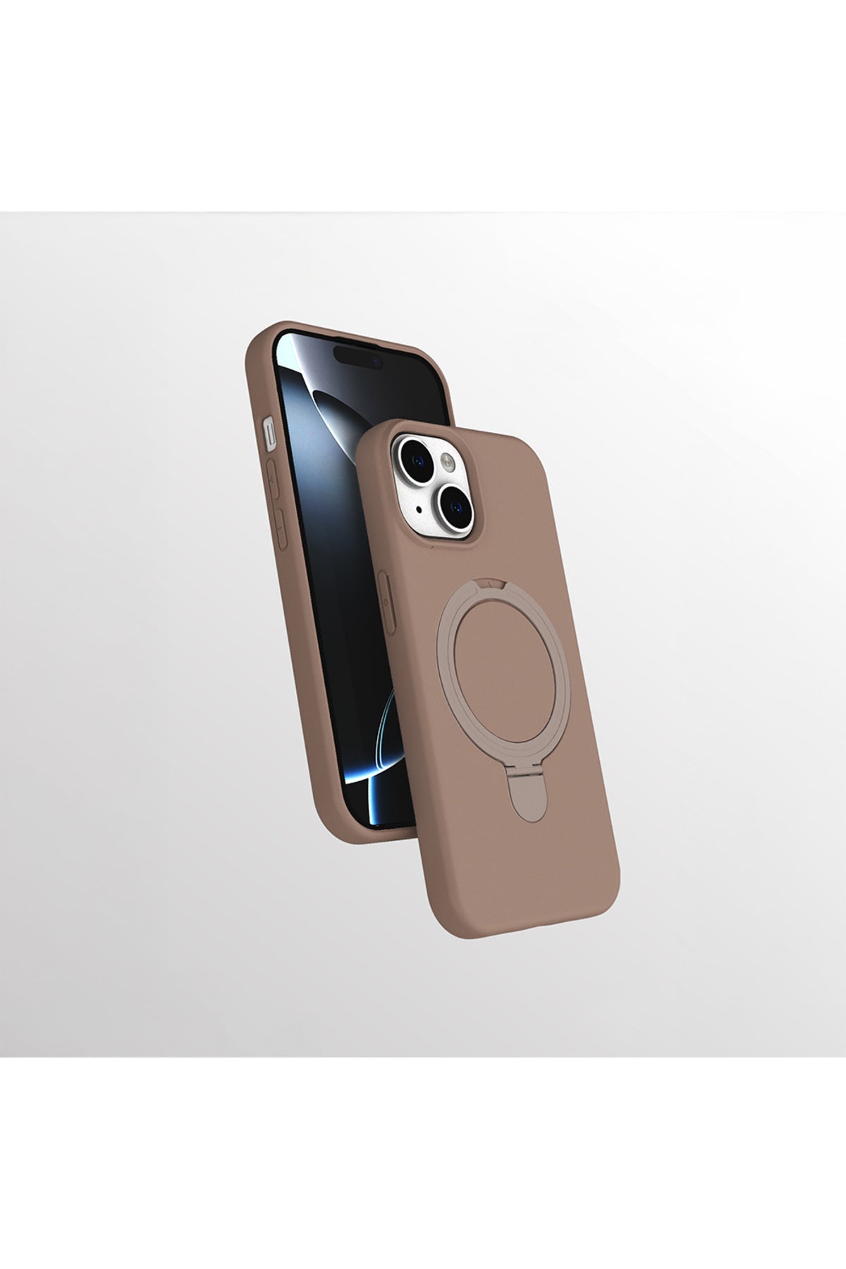 Samara Case for iPhone 14 with Magnetic Charging and Ring Stand