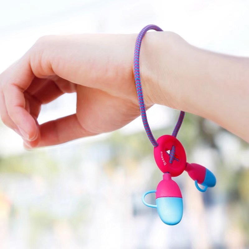 Braided Button Lightning Cable