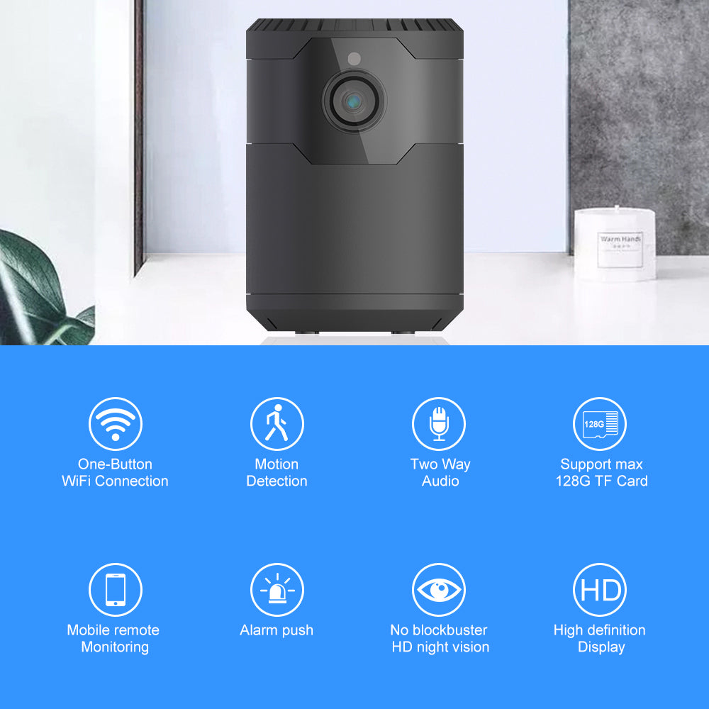 HD 2MP 1080P Drahtlose Mini Wifi Kamera Nachtsicht Ip Kamera