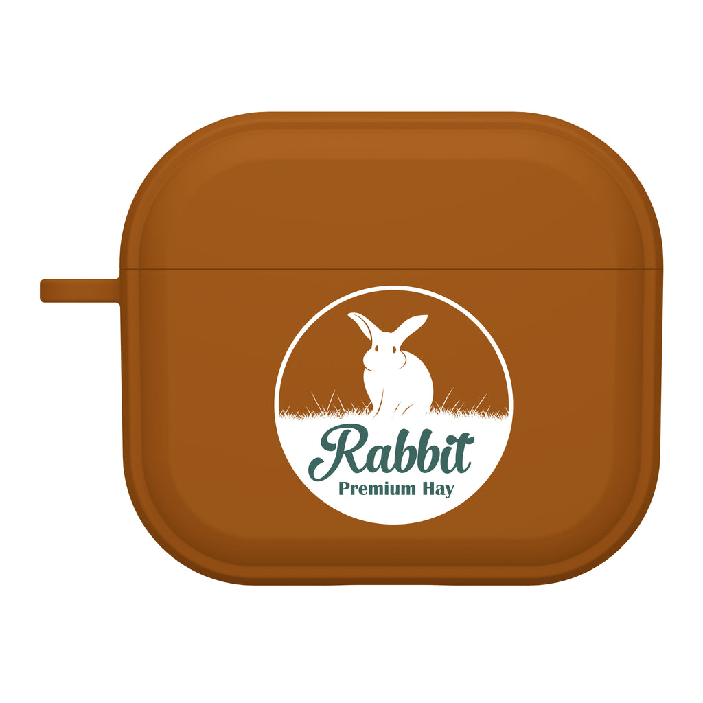 Custom Logo HDX Orange Case Cover for Apple AirPods Gen 1, 2, 3 & Pro