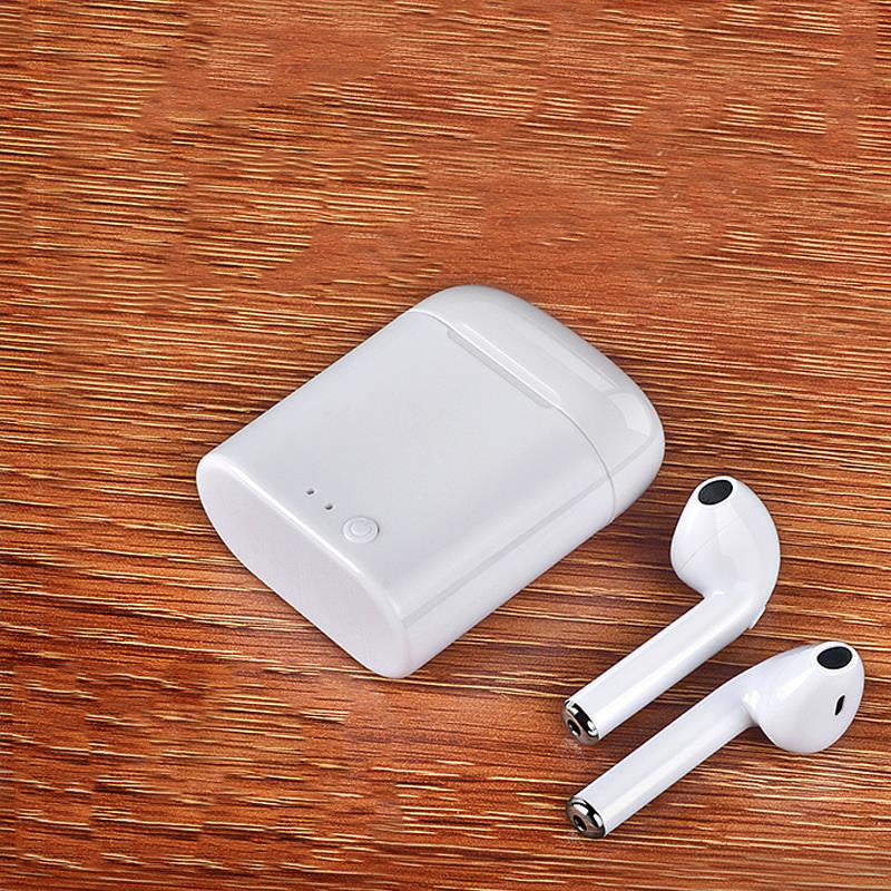 Bluetooth i7s TWS Drahtlose Ohrhörer für iPhone Huawei Samsung