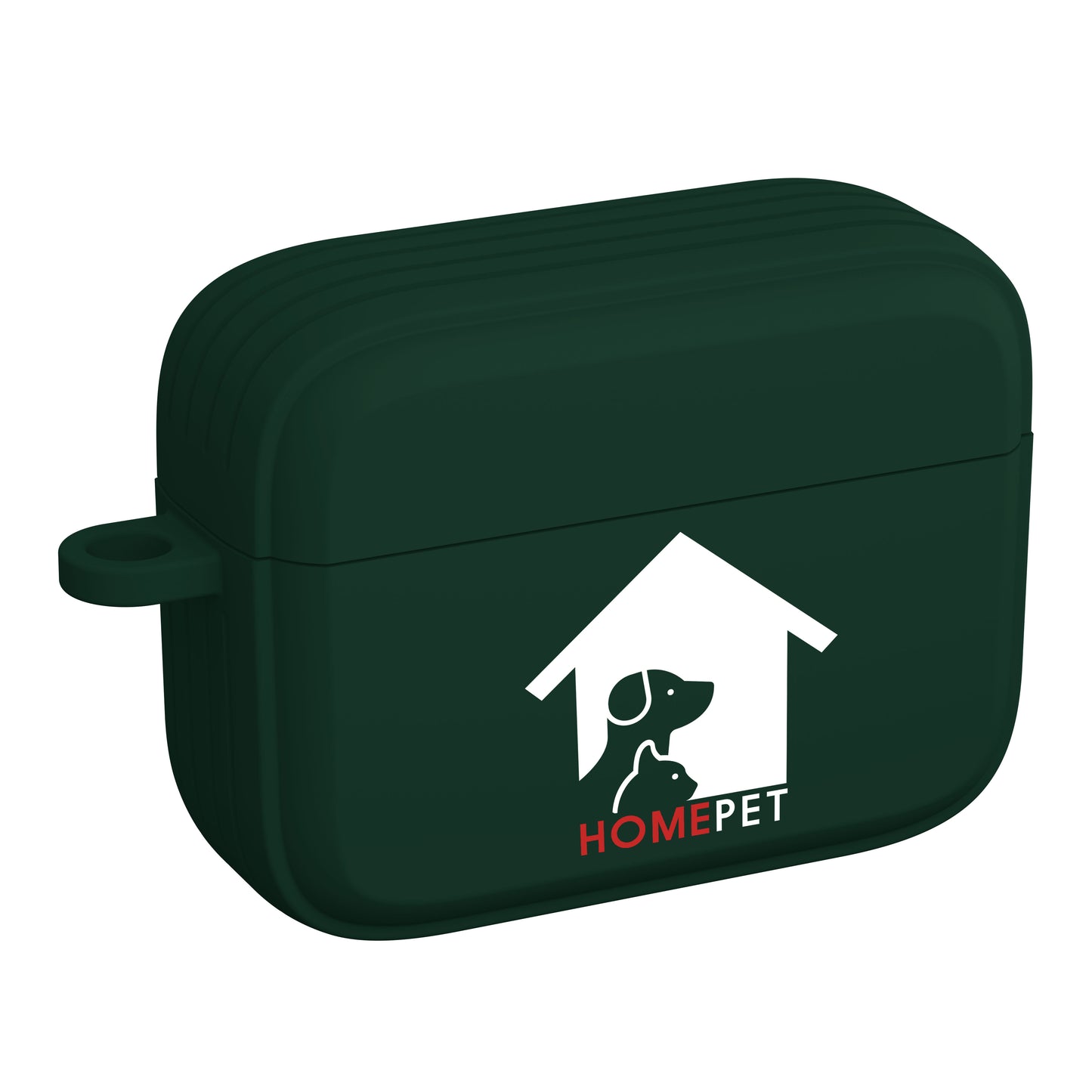Funda personalizada HDX verde con logo para Apple AirPods Gen 1, 2, 3 y Pro