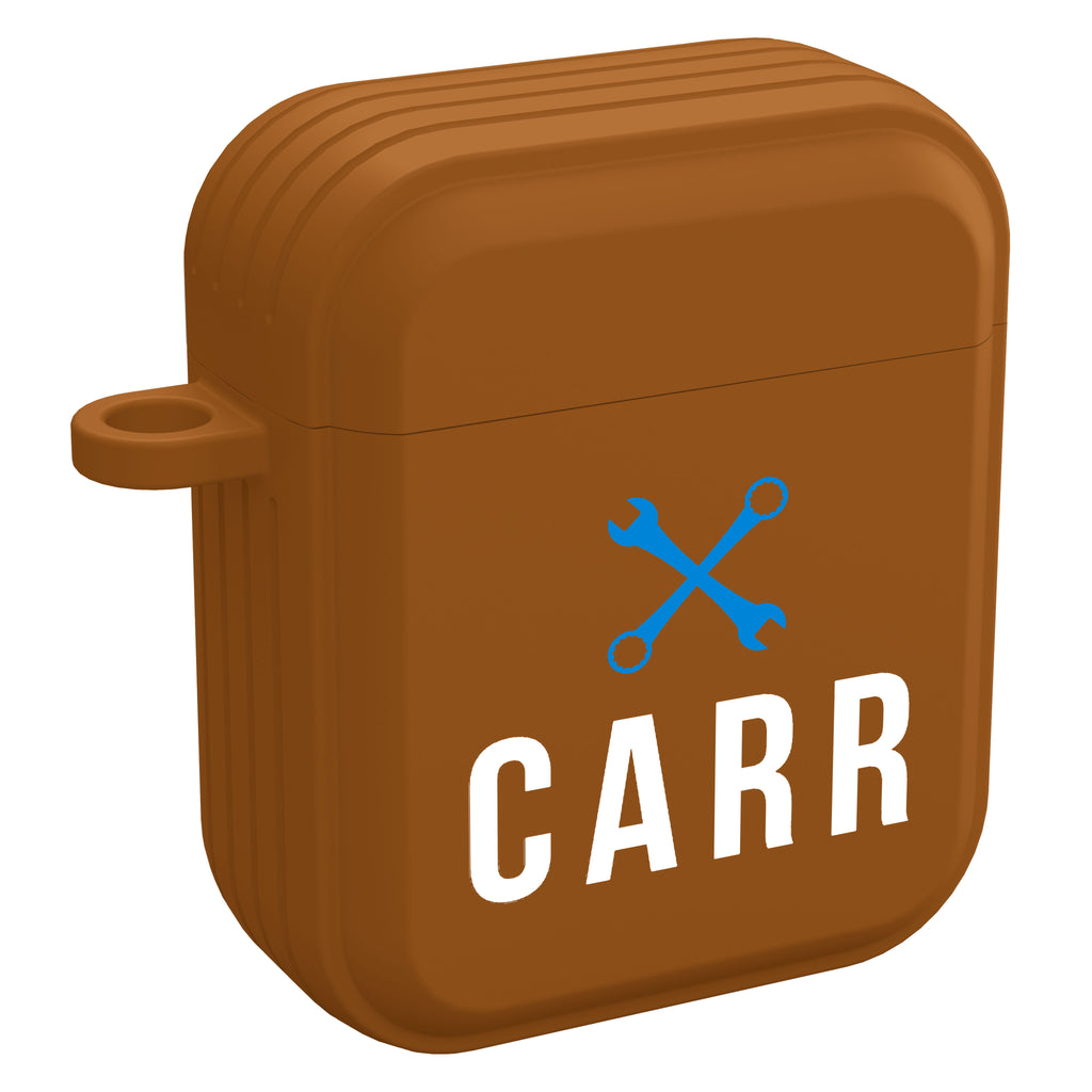 Custom Logo Burnt Orange Case Cover for AirPods Gen 1, 2, 3 & Pro