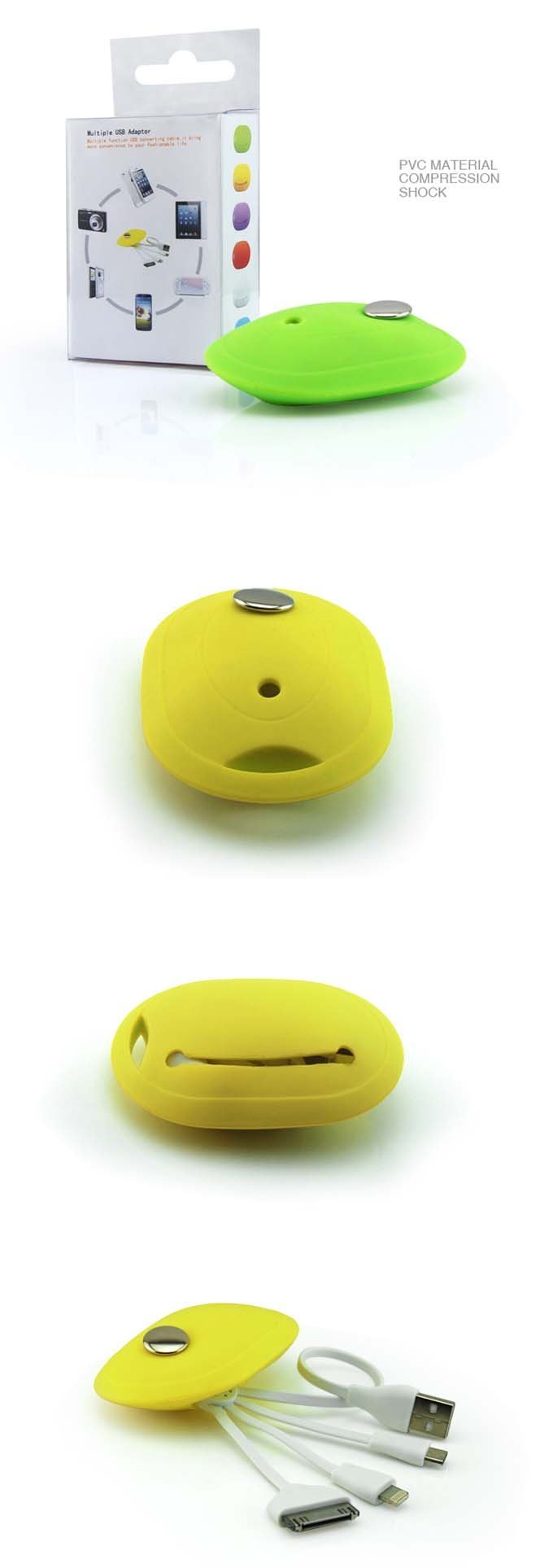 3-In-1 Usb Charging Cable
