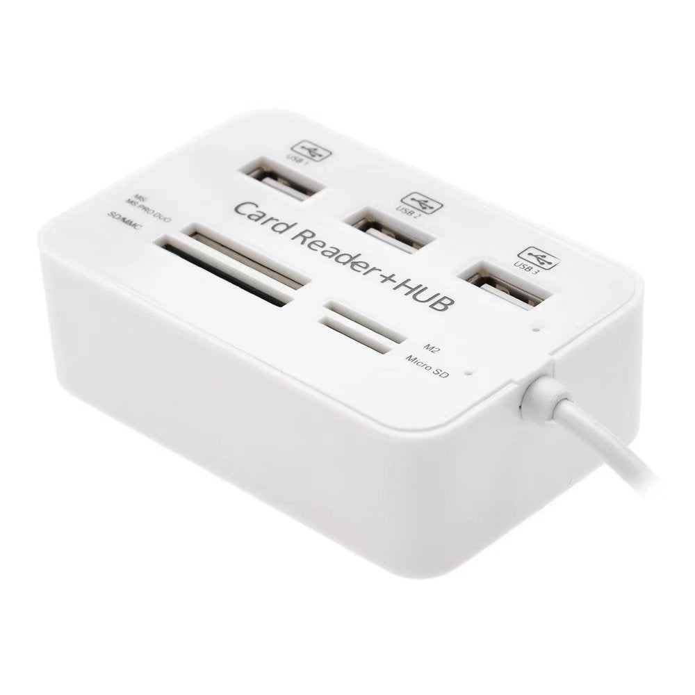 3-Port USB2.0 HUB with Card Reader