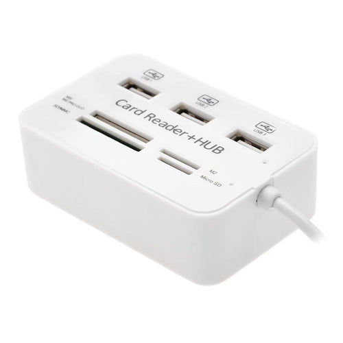 3-Port USB2.0 HUB with Card Reader