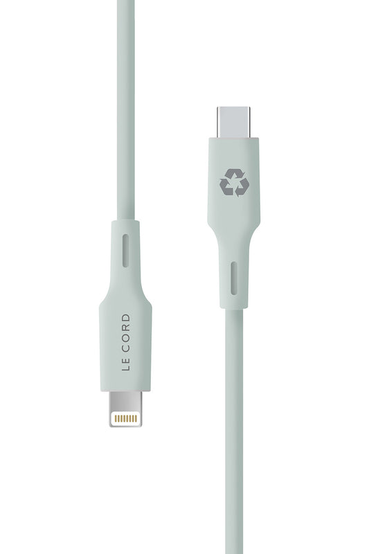 Pale Pine iPhone Lightning auf Type C · 1,2 Meter · Aus recycelten Materialien