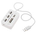 3-Port USB2.0 HUB with Card Reader