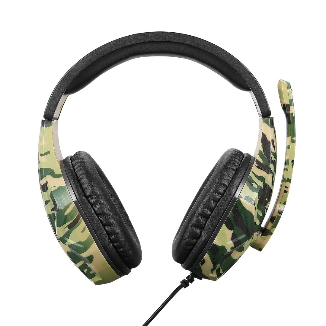 Auriculares gaming de 3,5 mm con sonido envolvente estéreo para PS4, ordenador portátil y Xbox