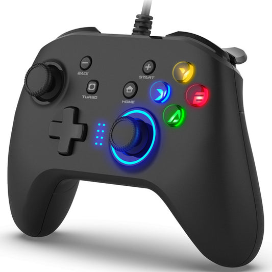Kabelgebundener Gaming Controller Joystick Gamepad mit Dual-Vibration