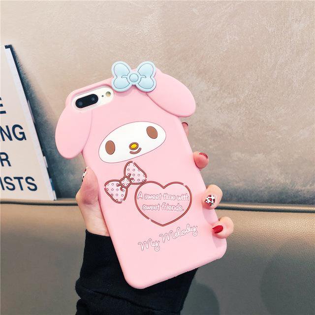 My Melody Cinnamoroll Pompompurin iPhone Case