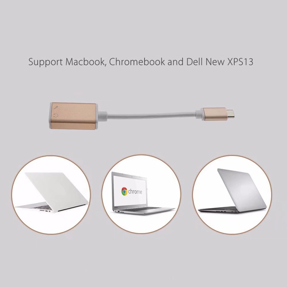 USB 3.1 Type-C to Audio Port Adapter
