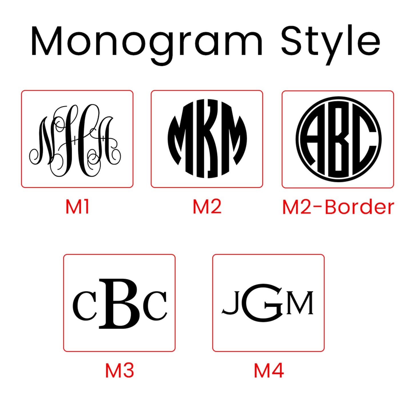 Personalisierte Monogramm-Schutzhülle in Schwarz für Apple AirPods Gen 1, 2, 3 & Pro