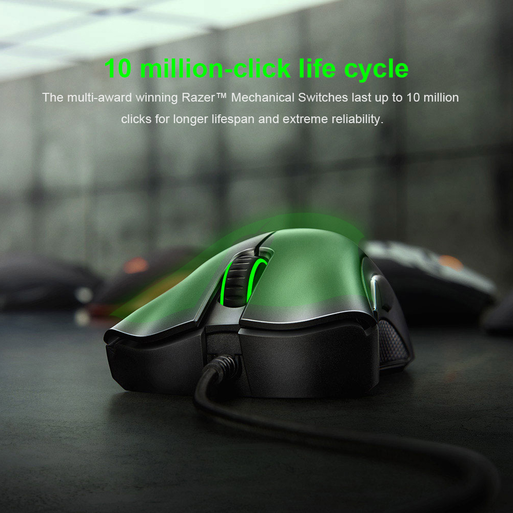 Ergonomische 6400DPI Kabelgebundene Gaming Maus