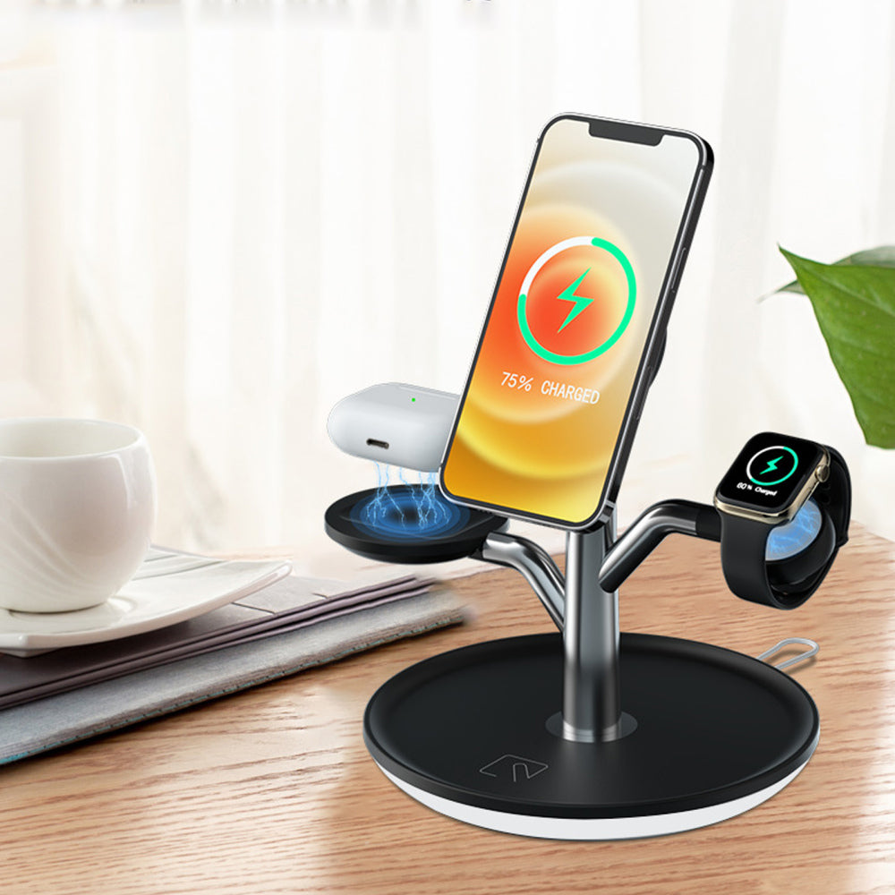 Universelle kabellose Ladestation für iPhone Apple Watch AirPods
