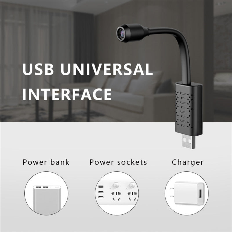 WLAN Mini DIY Kamera USB 1080P Kamera Bewegungserkennung Heimsicherheit