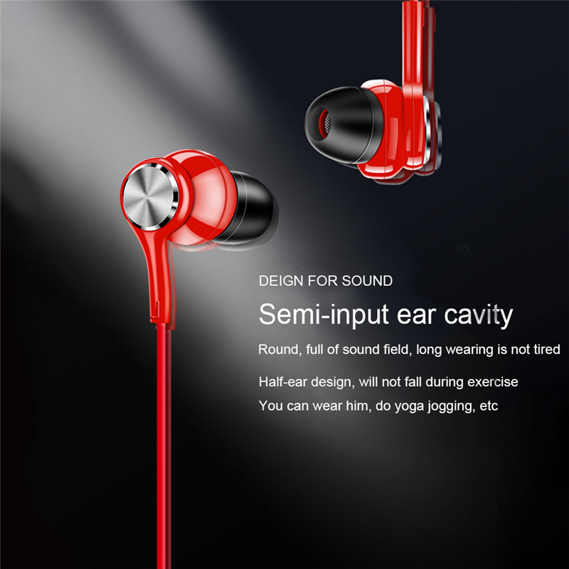 Auriculares inalámbricos magnéticos Bluetooth con banda para el cuello deportivos