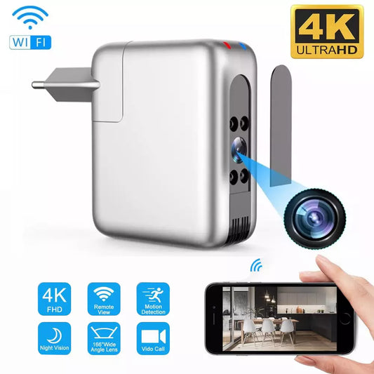 4K Wireless WLAN Kamera USB Universal Reise Ladegerät Überwachungskamera