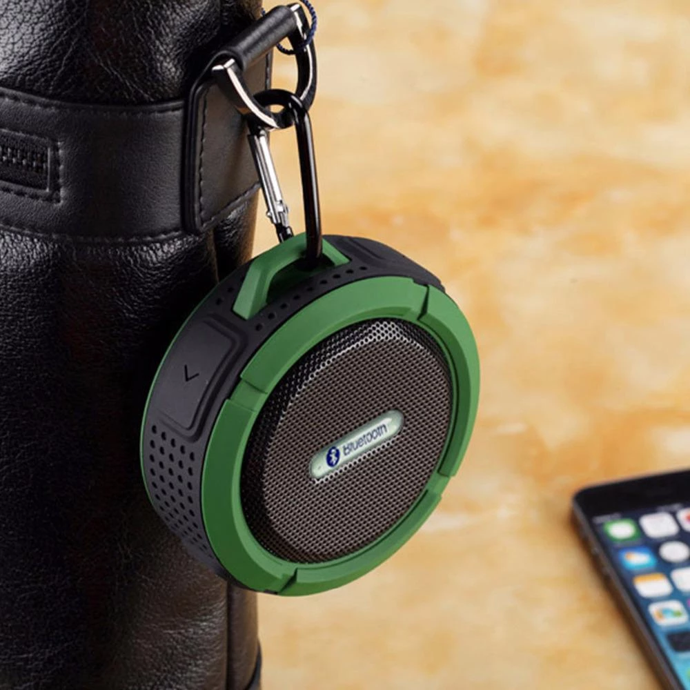 Mini tragbarer wasserdichter Bluetooth-Lautsprecher mit Saugnapf