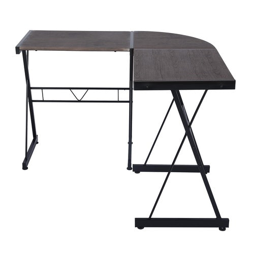 Mesa de esquina moderna para ordenador, escritorio en forma de L, escritorio para oficina en casa, escritorio para juegos