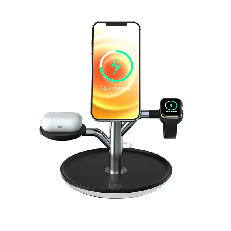 Universelle kabellose Ladestation für iPhone Apple Watch AirPods