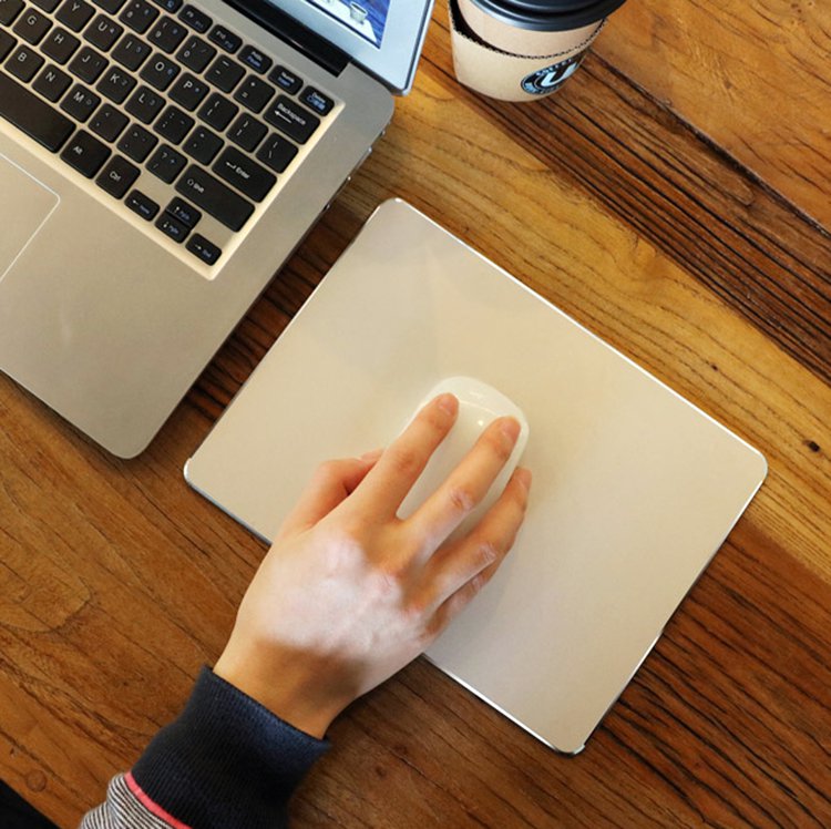 Luxury Aluminum Mouse Pad
