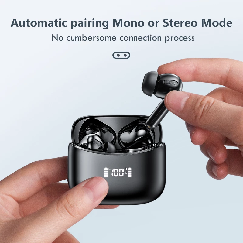 LED TWS Earbuds Bluetooth 5.0 Kopfhörer für Huawei Iphone