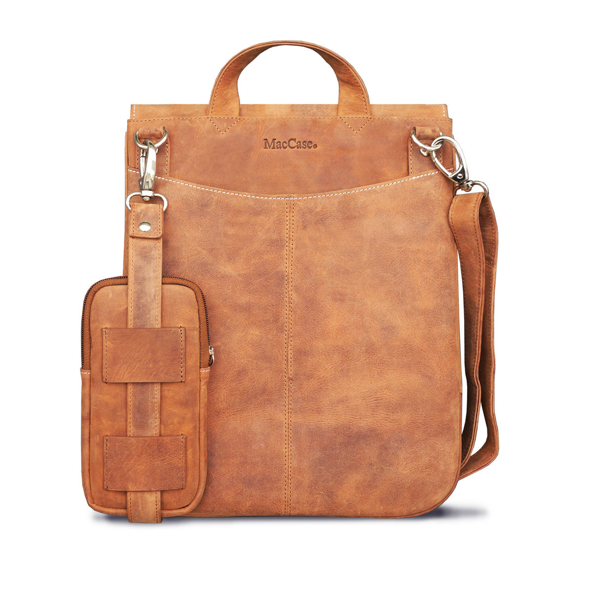 Bolso bandolera de piel de primera calidad para tabletas MacCase