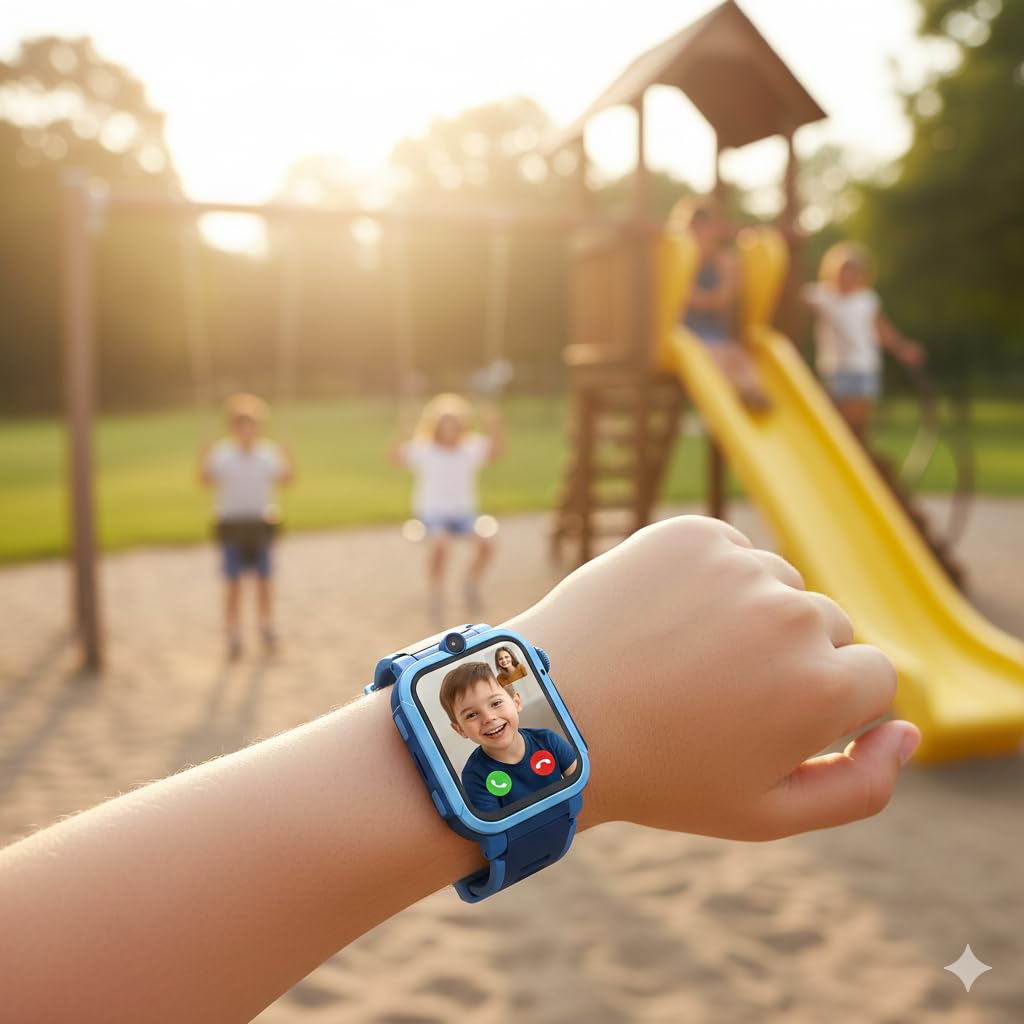 4G Kids Smartwatch Android with GPS Camera Sim Card for Boys Girls