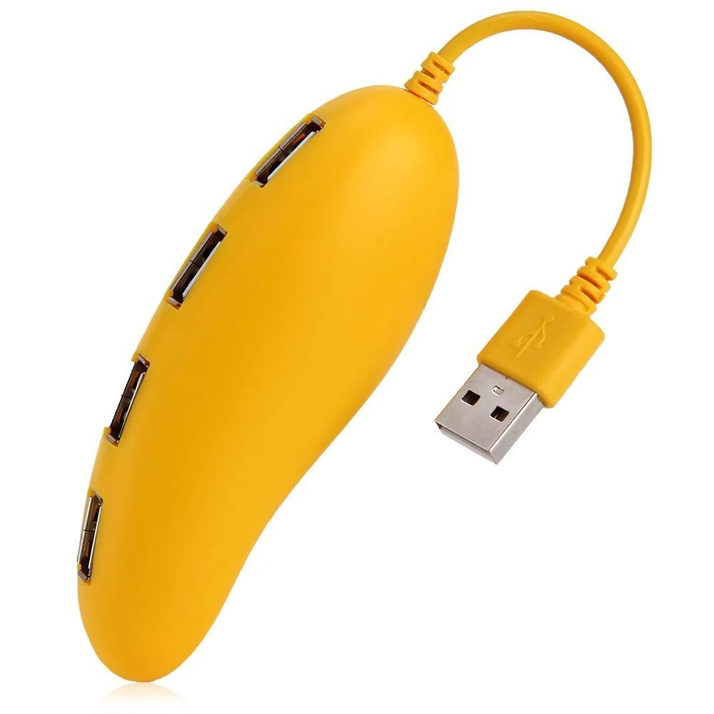 Mango Shape 4 Ports USB 2.0 Hub