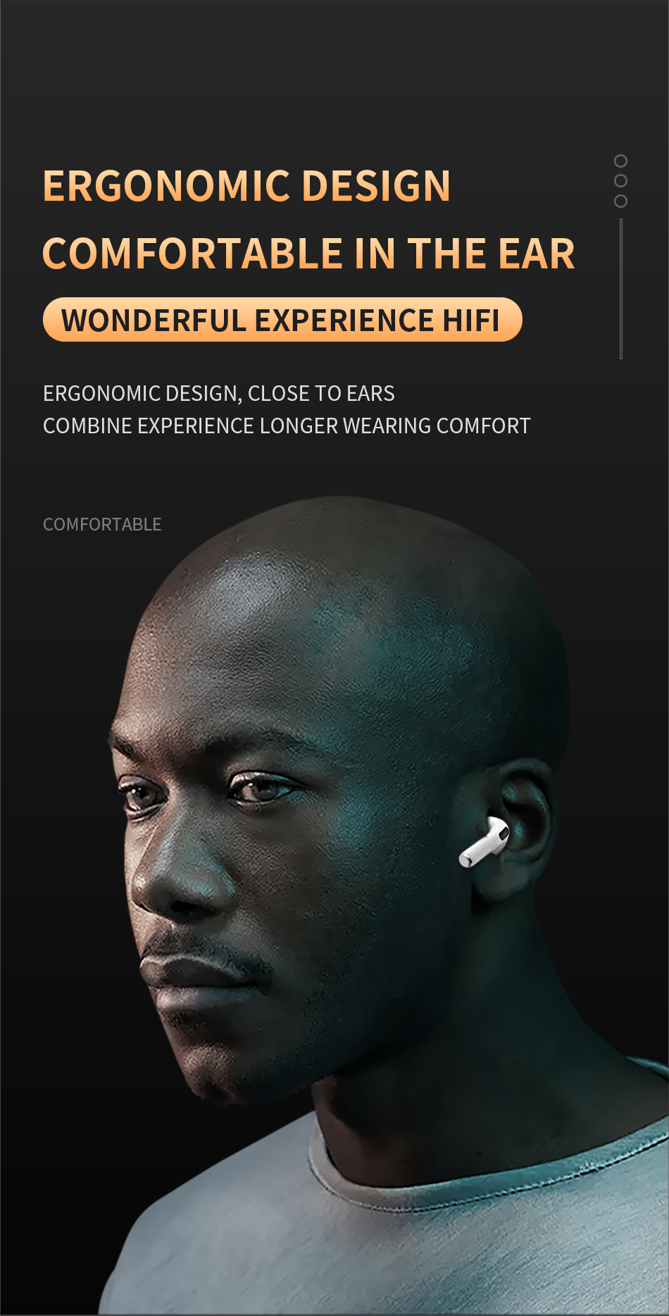 Auriculares inalámbricos TWS con micrófono para iPhone de Apple y Huawei