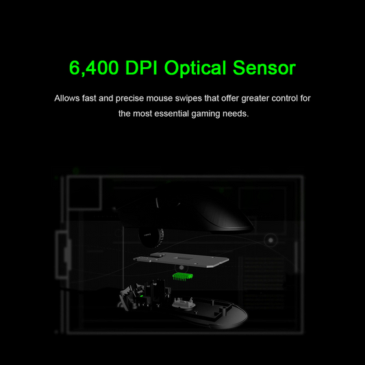 Ergonomische 6400DPI Kabelgebundene Gaming Maus