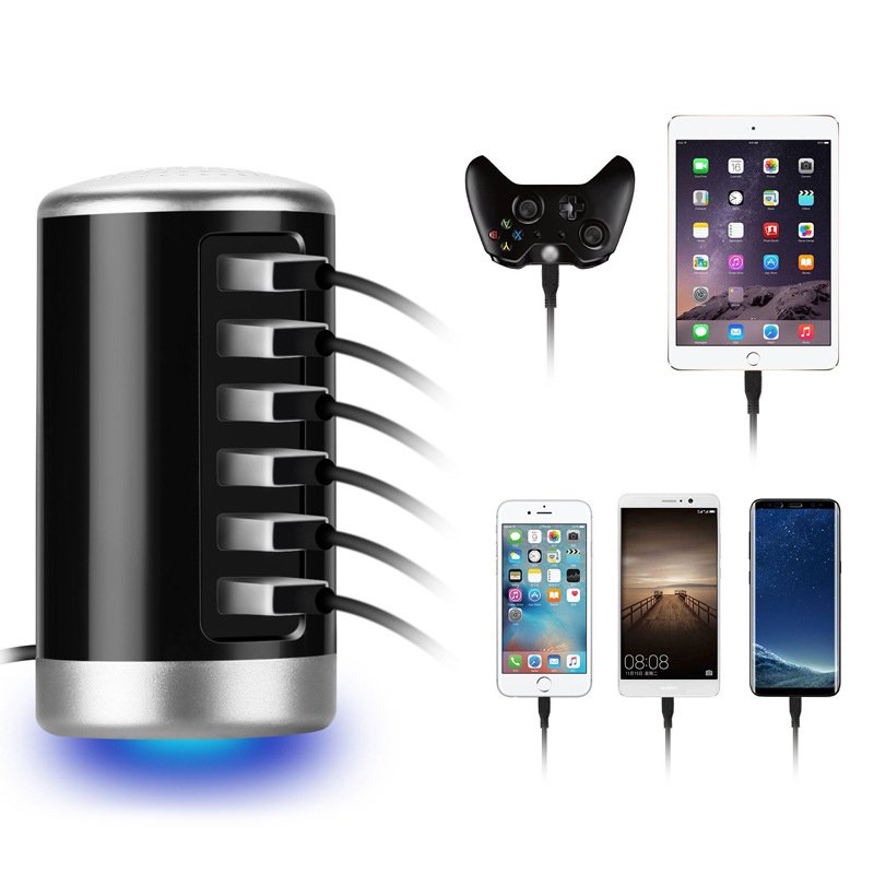 6-Port Rapid USB Charger