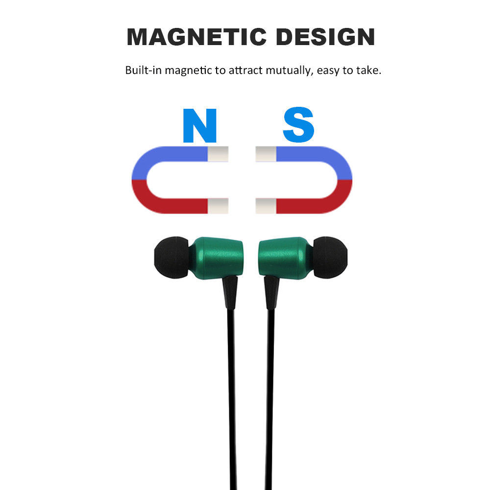 Mini In-Ear Kabelloses Sport-Bluetooth-Headset mit Mikrofon