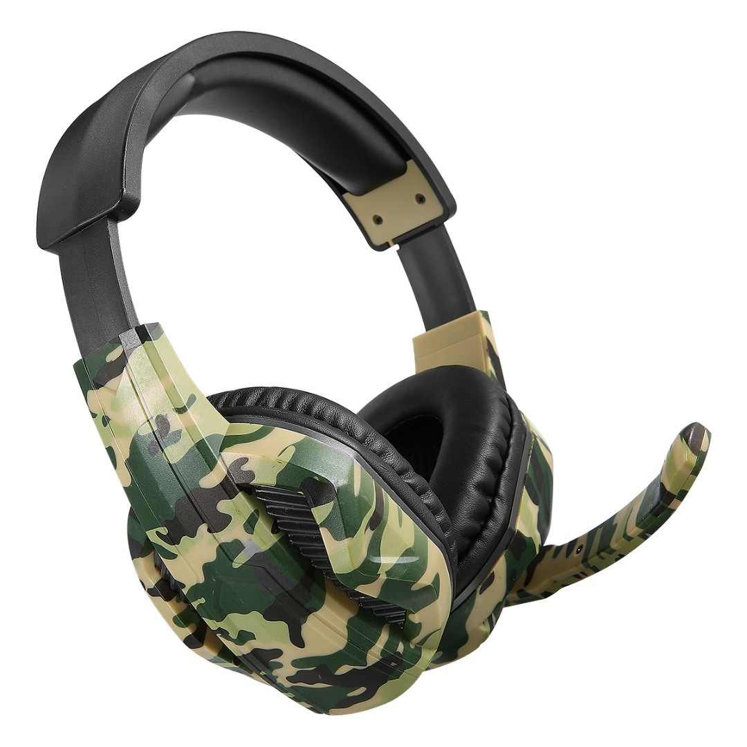 Auriculares gaming de 3,5 mm con sonido envolvente estéreo para PS4, ordenador portátil y Xbox