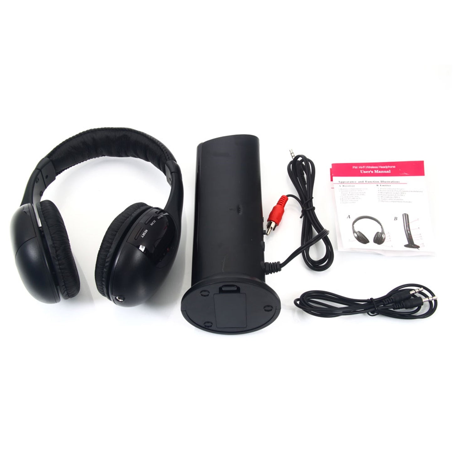 5-in-1 Funkkopfhörer für MP3, PC, TV