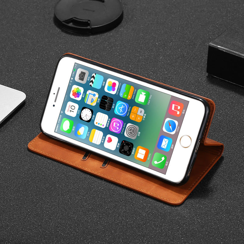 Funda tipo cartera para iPhone