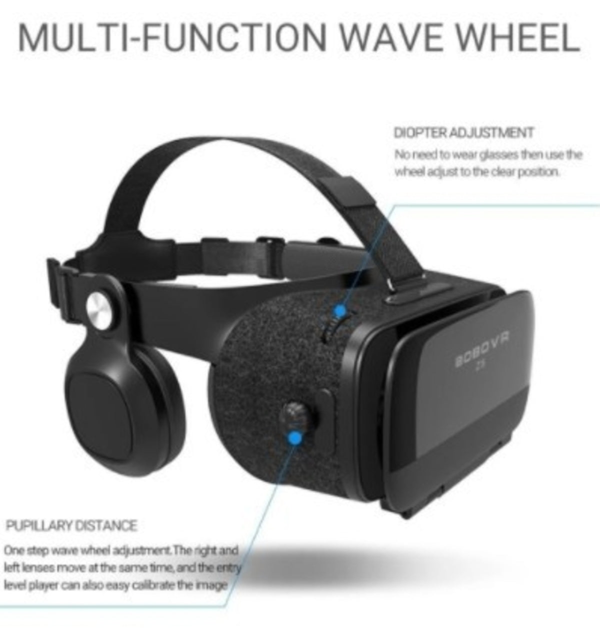 Dragon VR Gaming 3D Stereo Headset mit Bluetooth Gaming-Controller